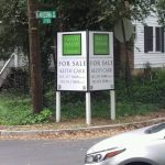 Boston Real Estate Signs post panel outdoor real estate 150x150